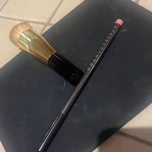 Chantecaille Gold Brush and Pink Pencil Set